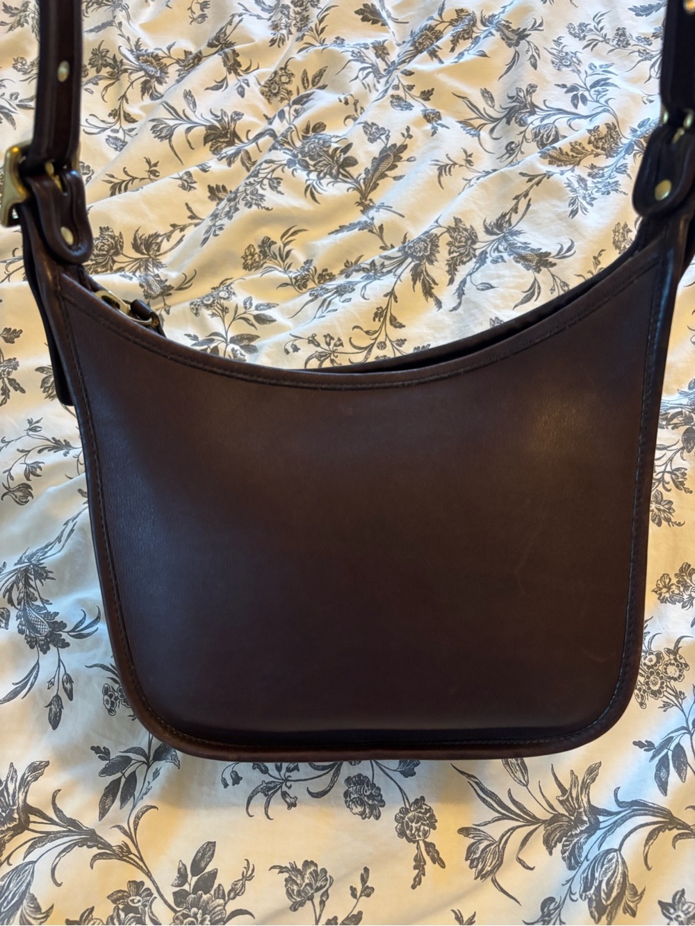 Authentic Coach LegJanice Bag 9950 Mahogany Leather 2007 Re Issue Vintage 2007 - Picture 3 of 9